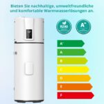Warmwasser-Wärmepumpe 250 L mit Wärmetauscher, R290 – Bild 8