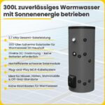 Offgridtec 300 L Solar-Warmwasserbereiter mit Heizstab – Bild 13
