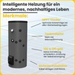 Offgridtec 300 L Solar-Warmwasserbereiter mit Heizstab – Bild 11
