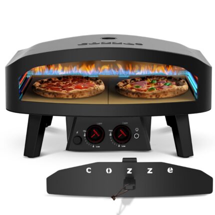 Cozze 24 Zoll Gas-Pizzaofen Schwarze Edition – Produktabbildung