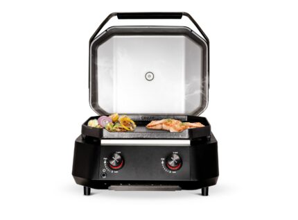 Cozze® G-500 Plancha Gasgrill – 2 U-Brenner, 535×418 mm, LED & Regler